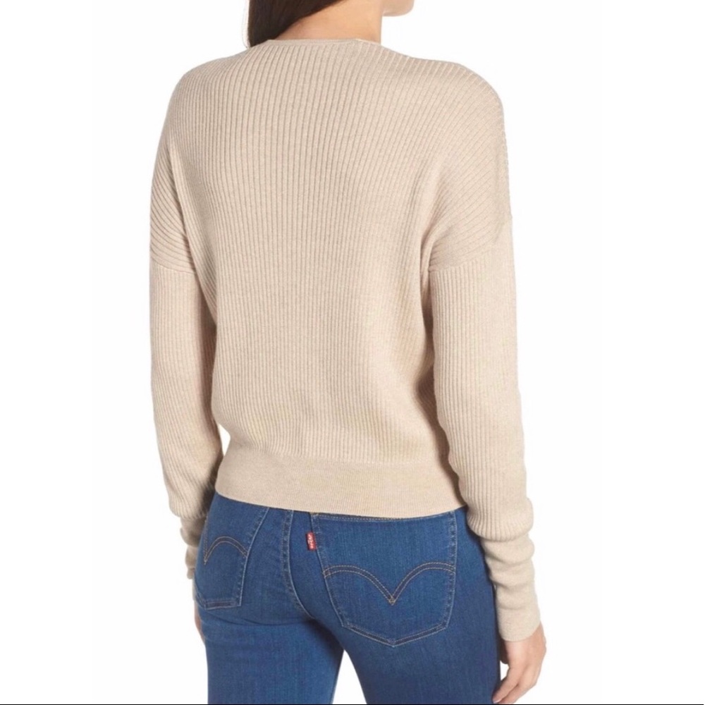 Leith | Rib Wrap Sweater - Picture 2 of 8